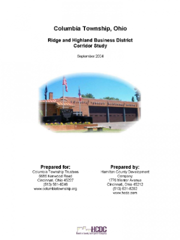 Ridge and Highland Business District Corridor study 1